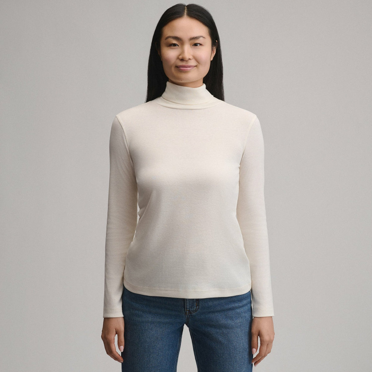 Women's Long-Sleeve Everyday Turtleneck | Eddie Bauer