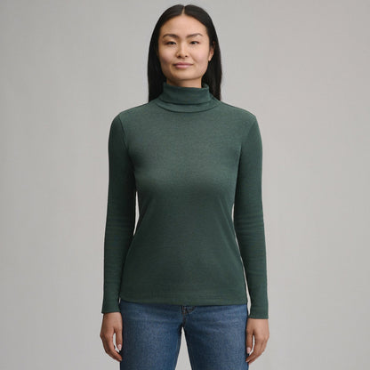 Women's Long-Sleeve Everyday Turtleneck | Eddie Bauer