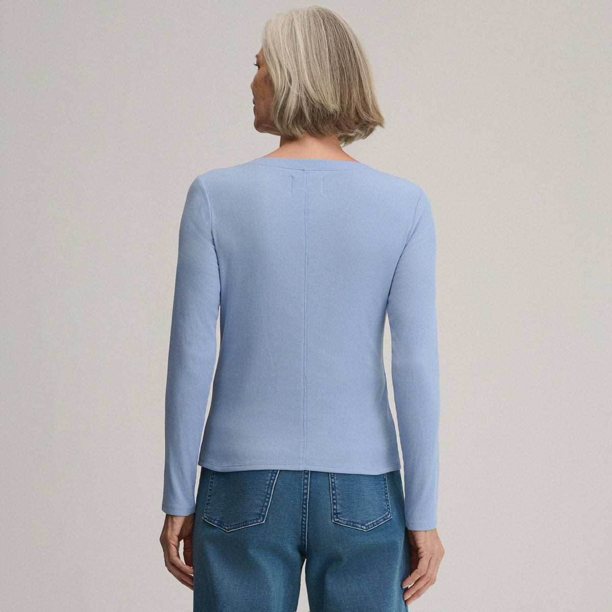 Women's Softline Rib Long-Sleeve Henley | Eddie Bauer