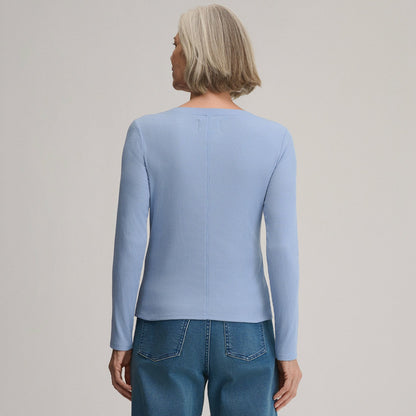 Women's Softline Rib Long-Sleeve Henley | Eddie Bauer
