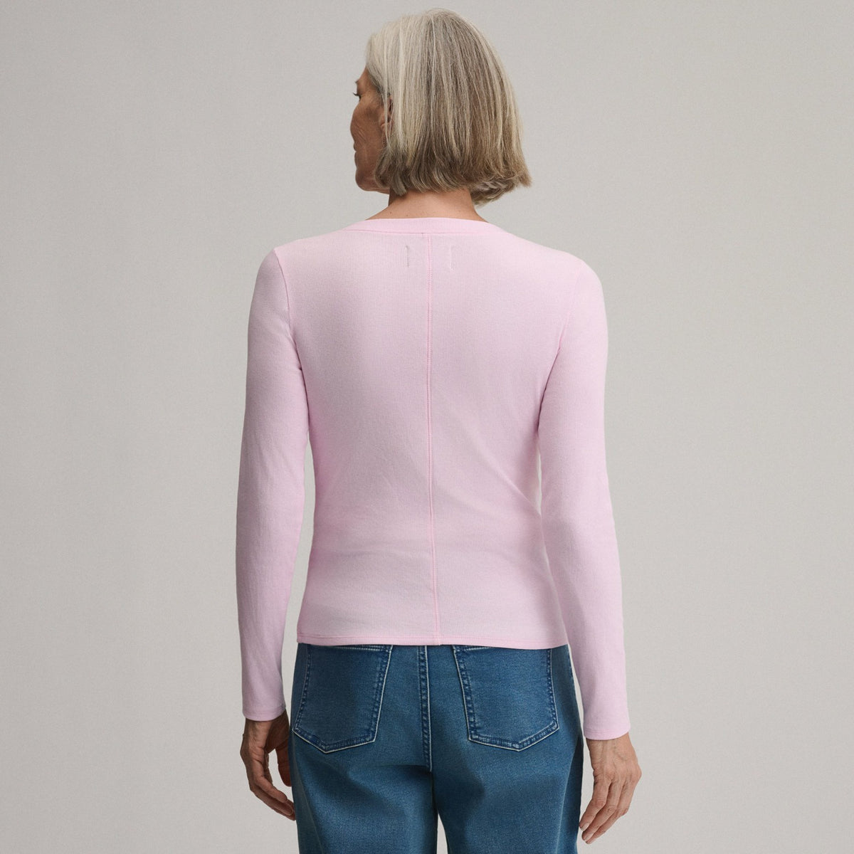 Women's Softline Rib Long-Sleeve Henley | Eddie Bauer