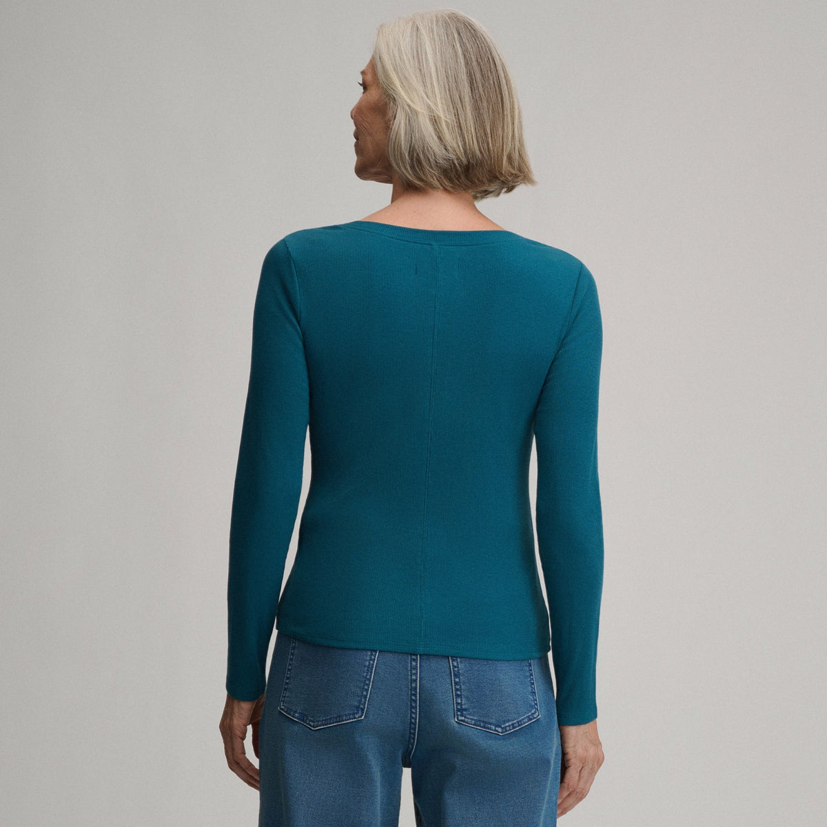 Women's Softline Rib Long-Sleeve Henley | Eddie Bauer