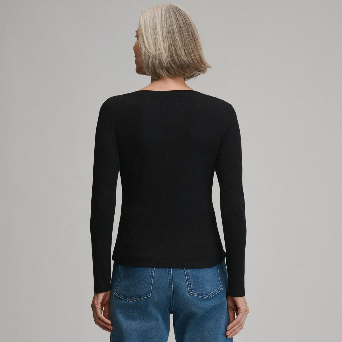 Women's Softline Rib Long-Sleeve Henley | Eddie Bauer