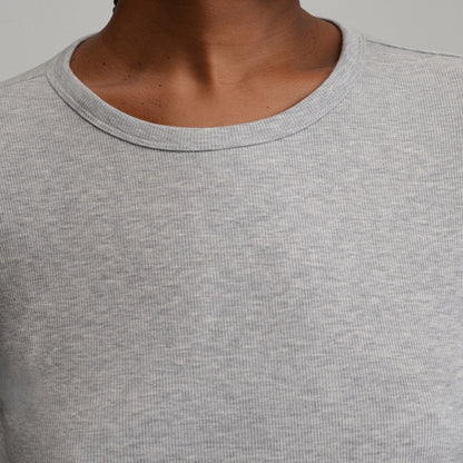 Women's Softline Rib Long-Sleeve Crew | Eddie Bauer