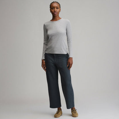 Women's Softline Rib Long-Sleeve Crew | Eddie Bauer