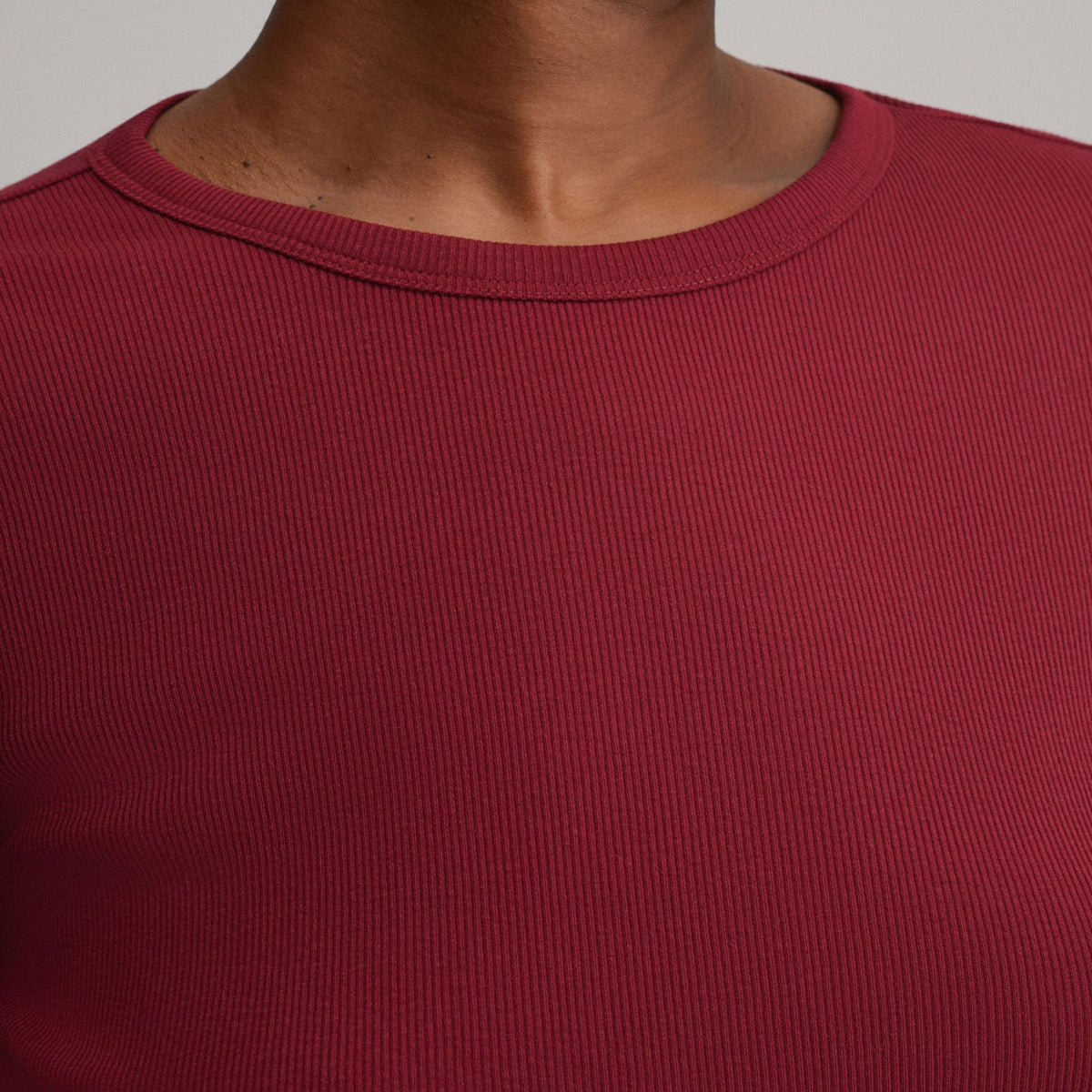 Women's Softline Rib Long-Sleeve Crew | Eddie Bauer