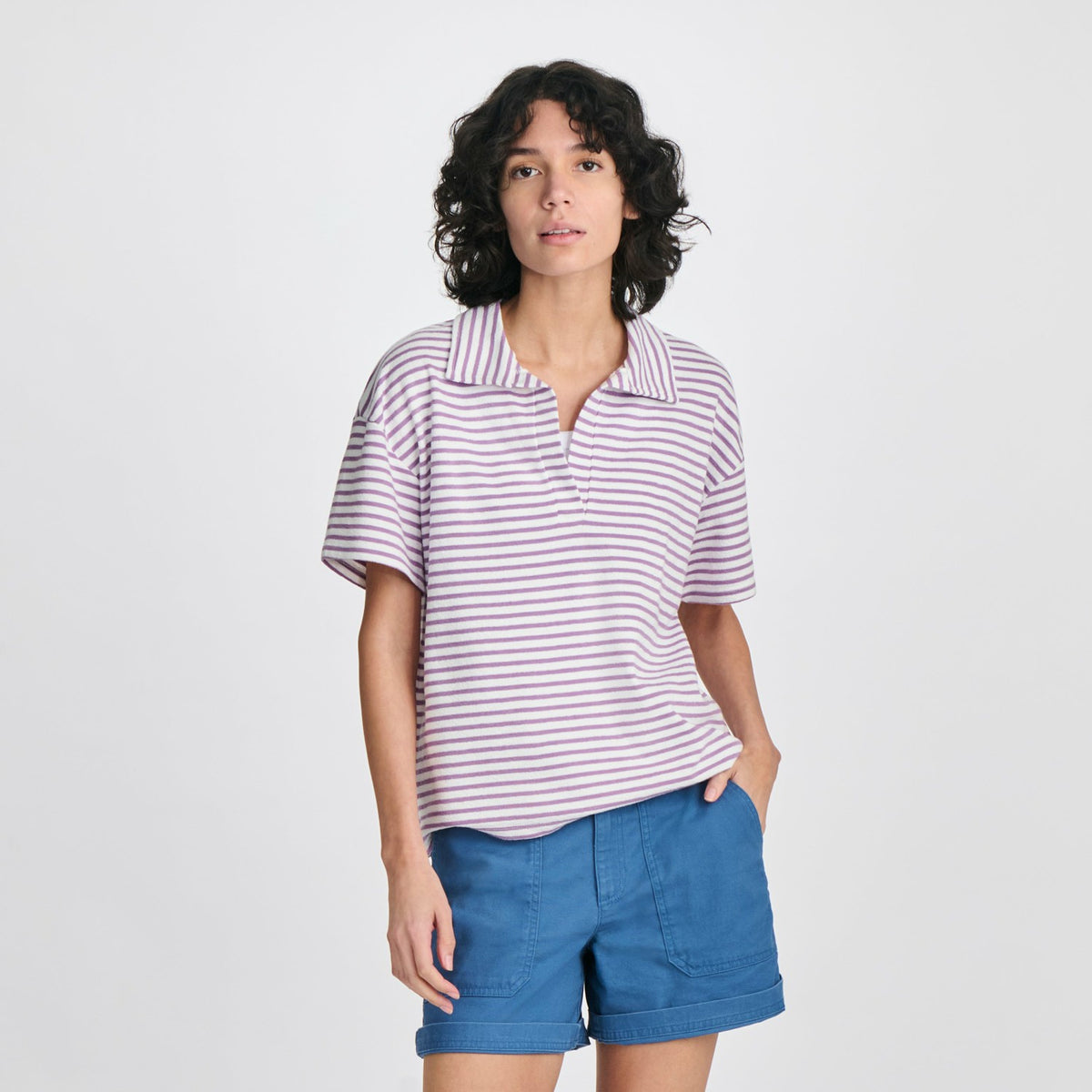 Women's Northport Textured SS Slub | Eddie Bauer