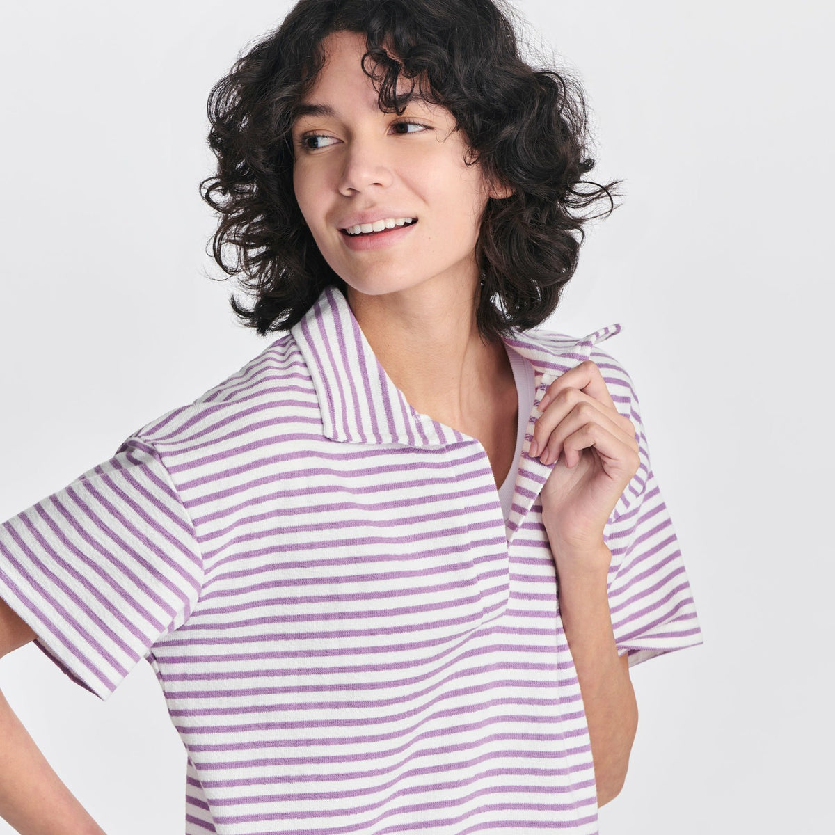Women's Northport Textured SS Slub | Eddie Bauer