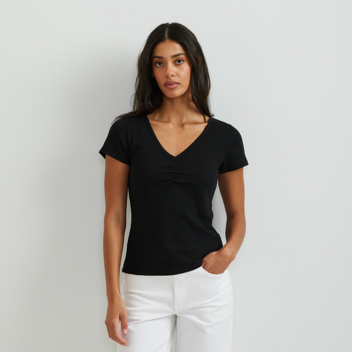 Women's Pointelle Dobby SS | Eddie Bauer
