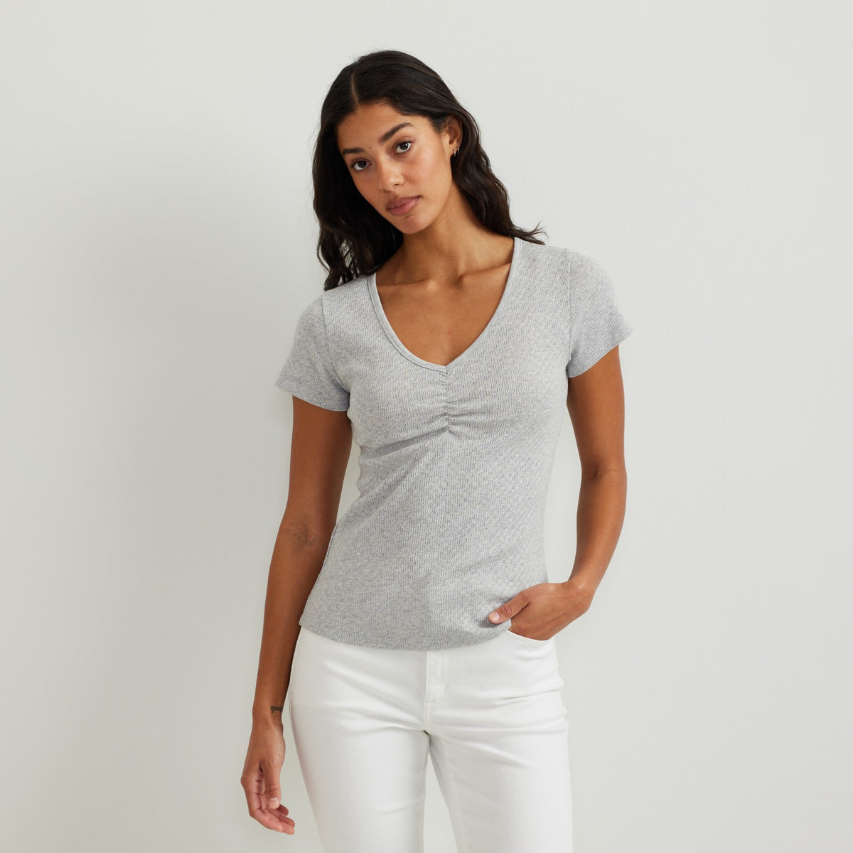 Women's Pointelle Dobby SS | Eddie Bauer
