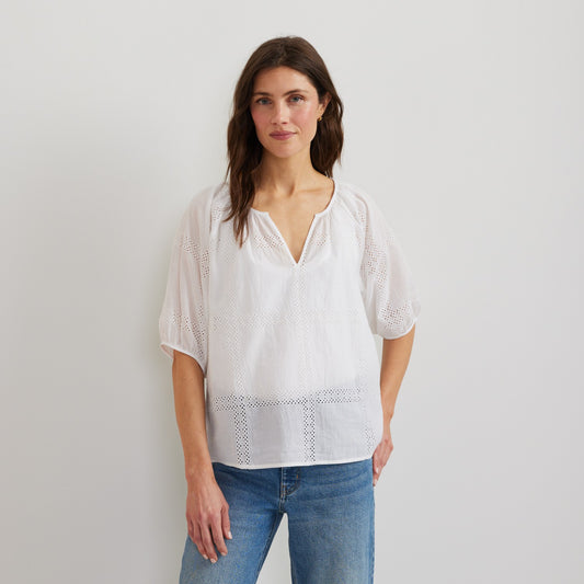 Women's Eyelet SS Shirt | Eddie Bauer