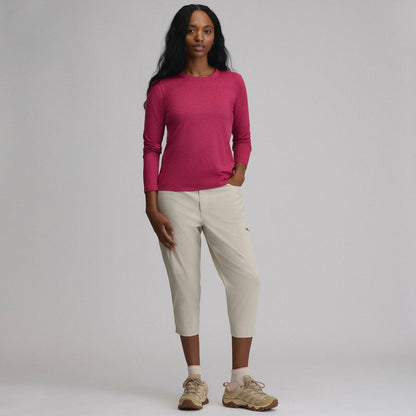 Women's Train Ascent Long-Sleeve Crew | Eddie Bauer