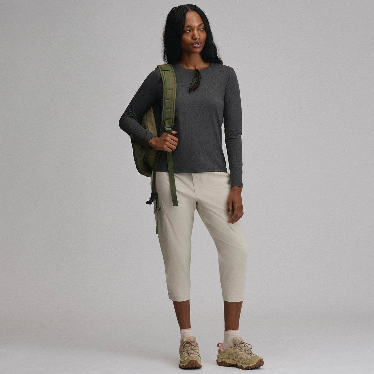 Women's Train Ascent Long-Sleeve Crew | Eddie Bauer
