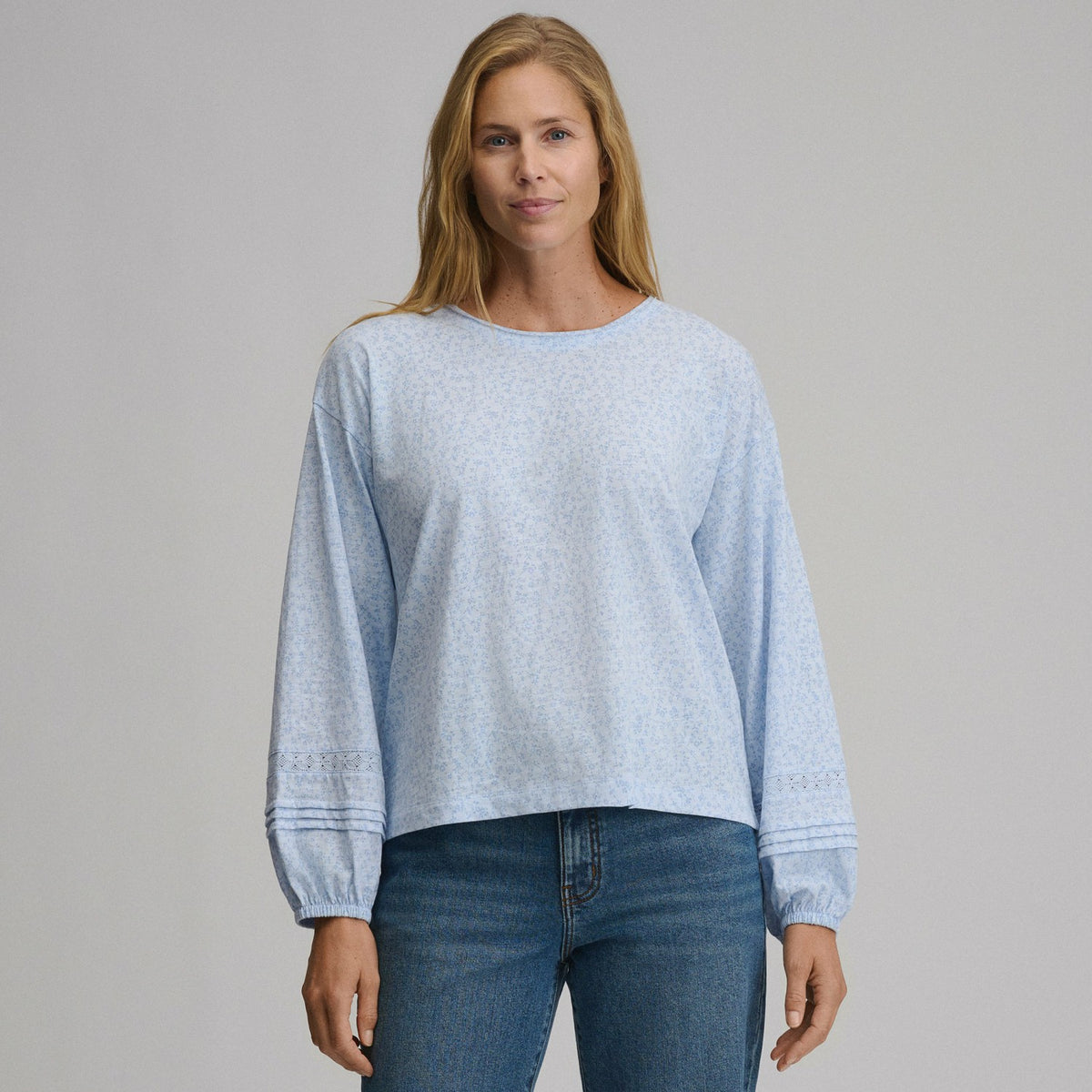 Women's Long-Sleeve Soft Relaxed Top | Eddie Bauer