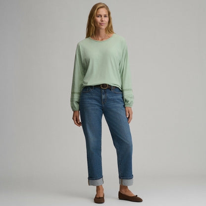Women's Long-Sleeve Soft Relaxed Top | Eddie Bauer