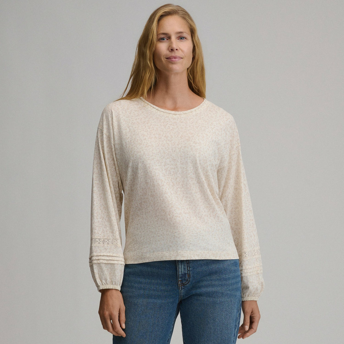 Women's Long-Sleeve Soft Relaxed Top | Eddie Bauer