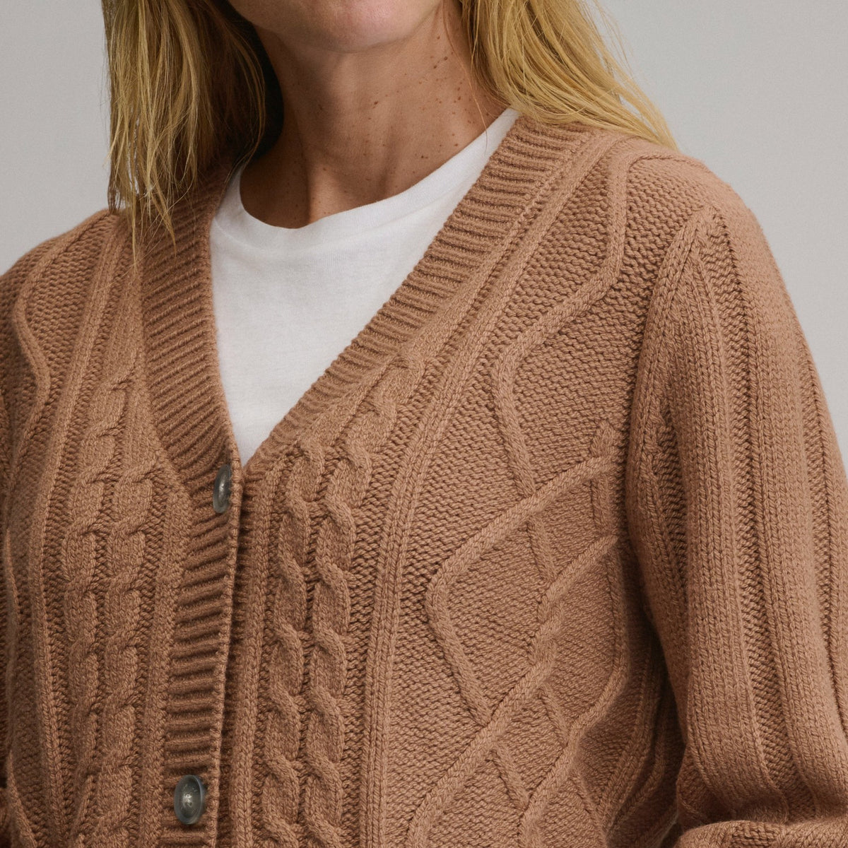 Women's Everloft Cable Cardigan Sweater | Eddie Bauer