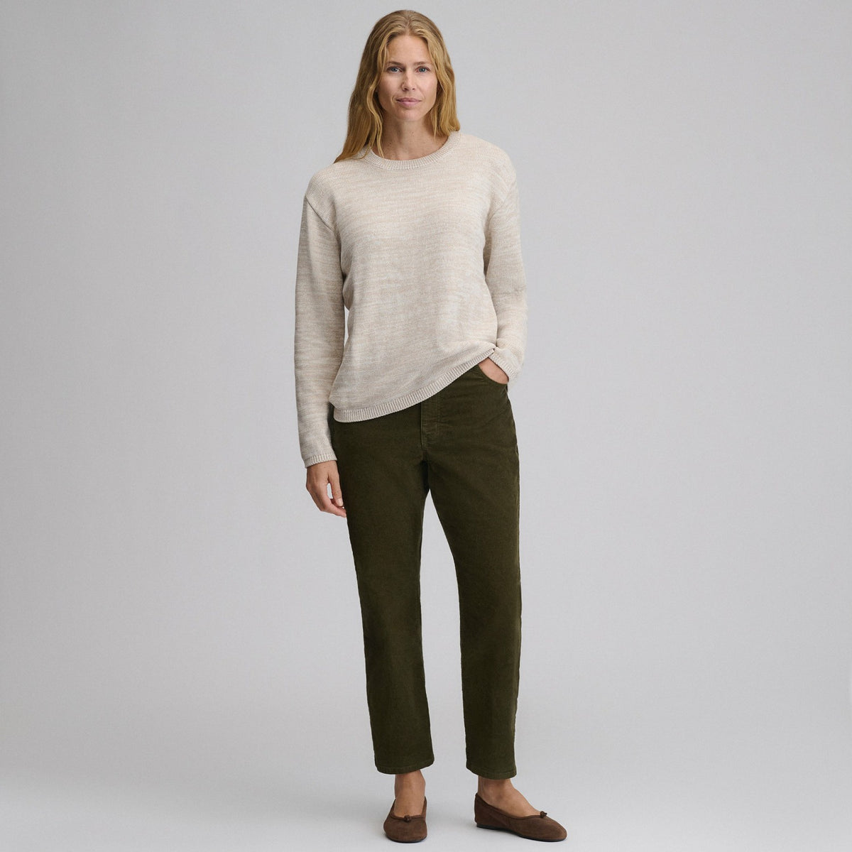 Women's Marl Crewneck Sweater | Eddie Bauer