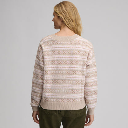 Women's Signature V-Neck Sweater - Pattern | Eddie Bauer