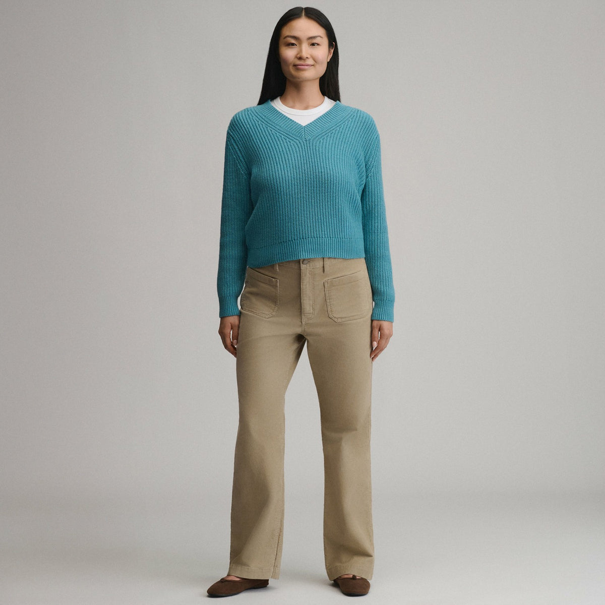 Women's Everloft V-Neck Sweater | Eddie Bauer