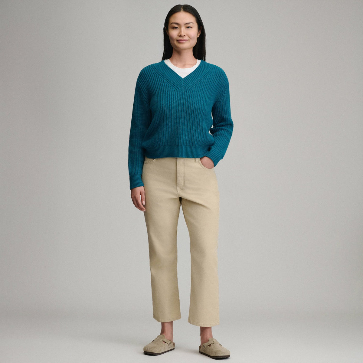 Women's Everloft V-Neck Sweater | Eddie Bauer