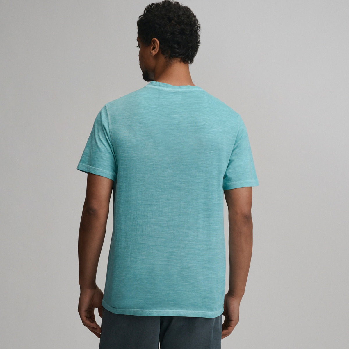 Men's SS Sunwashed Cotton Henley | Eddie Bauer