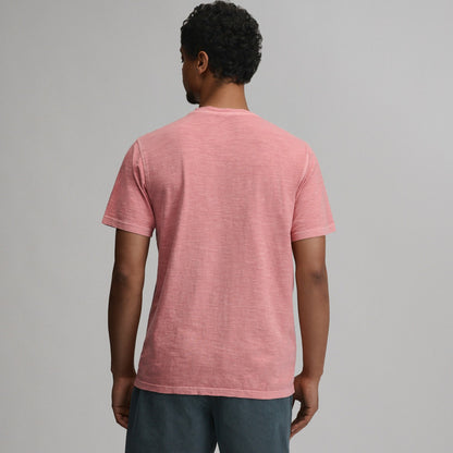 Men's SS Sunwashed Cotton Henley | Eddie Bauer
