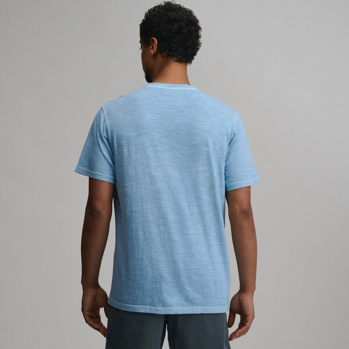 Men's SS Sunwashed Cotton Henley | Eddie Bauer