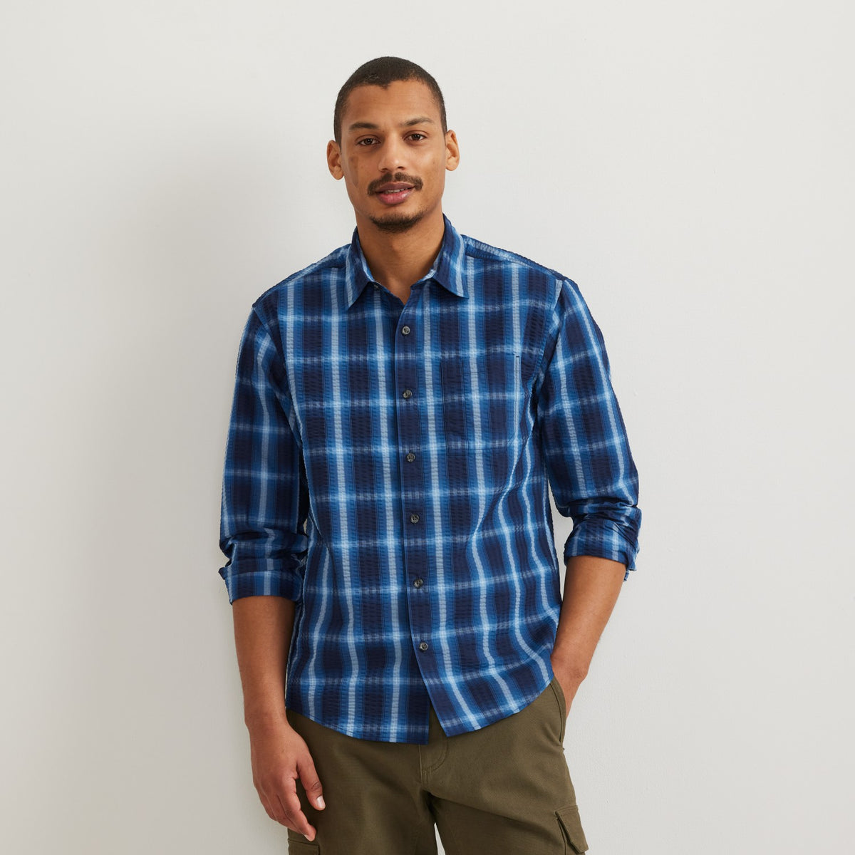 Men's LS Pack It Seersucker 3.0 | Eddie Bauer