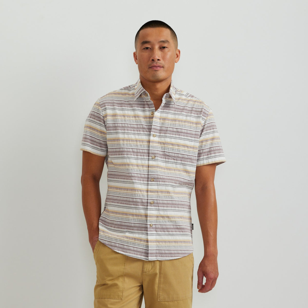 Men's SS Camano Dobby Shirt | Eddie Bauer