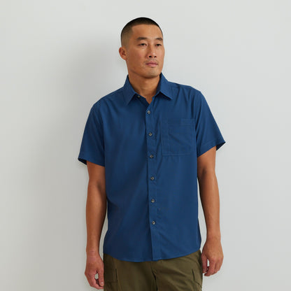 Men's SS Destination Shirt-Solid | Eddie Bauer