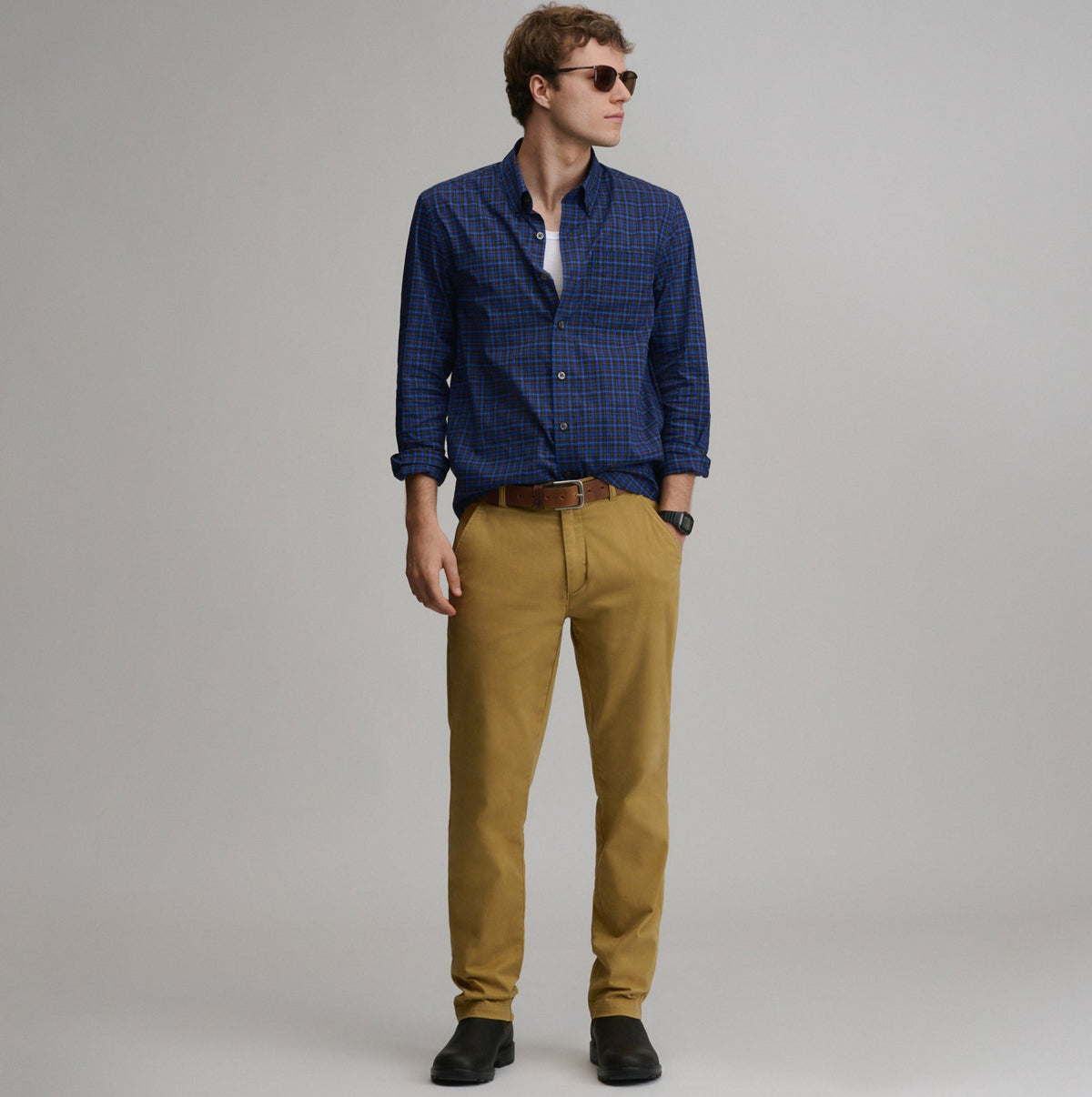 Men's Long-Sleeve Voyager 2.0 Dress Shirt | Eddie Bauer