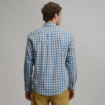 Men's Long-Sleeve Voyager 2.0 Dress Shirt | Eddie Bauer