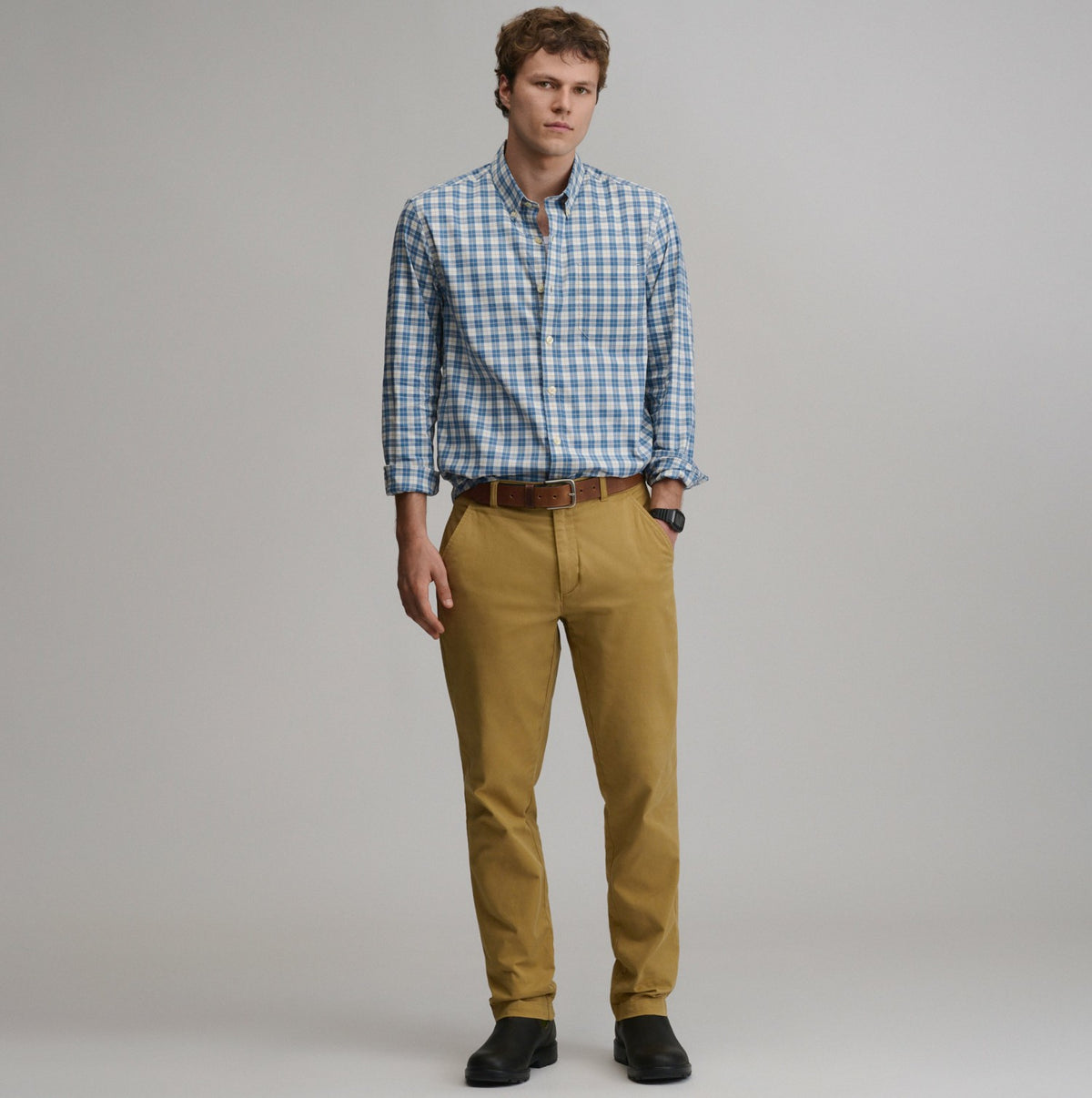 Men's Long-Sleeve Voyager 2.0 Dress Shirt | Eddie Bauer