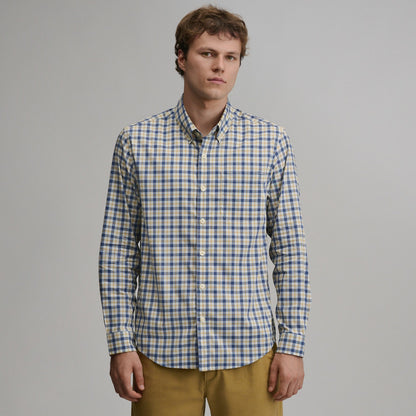 Men's Long-Sleeve Voyager 2.0 Dress Shirt | Eddie Bauer