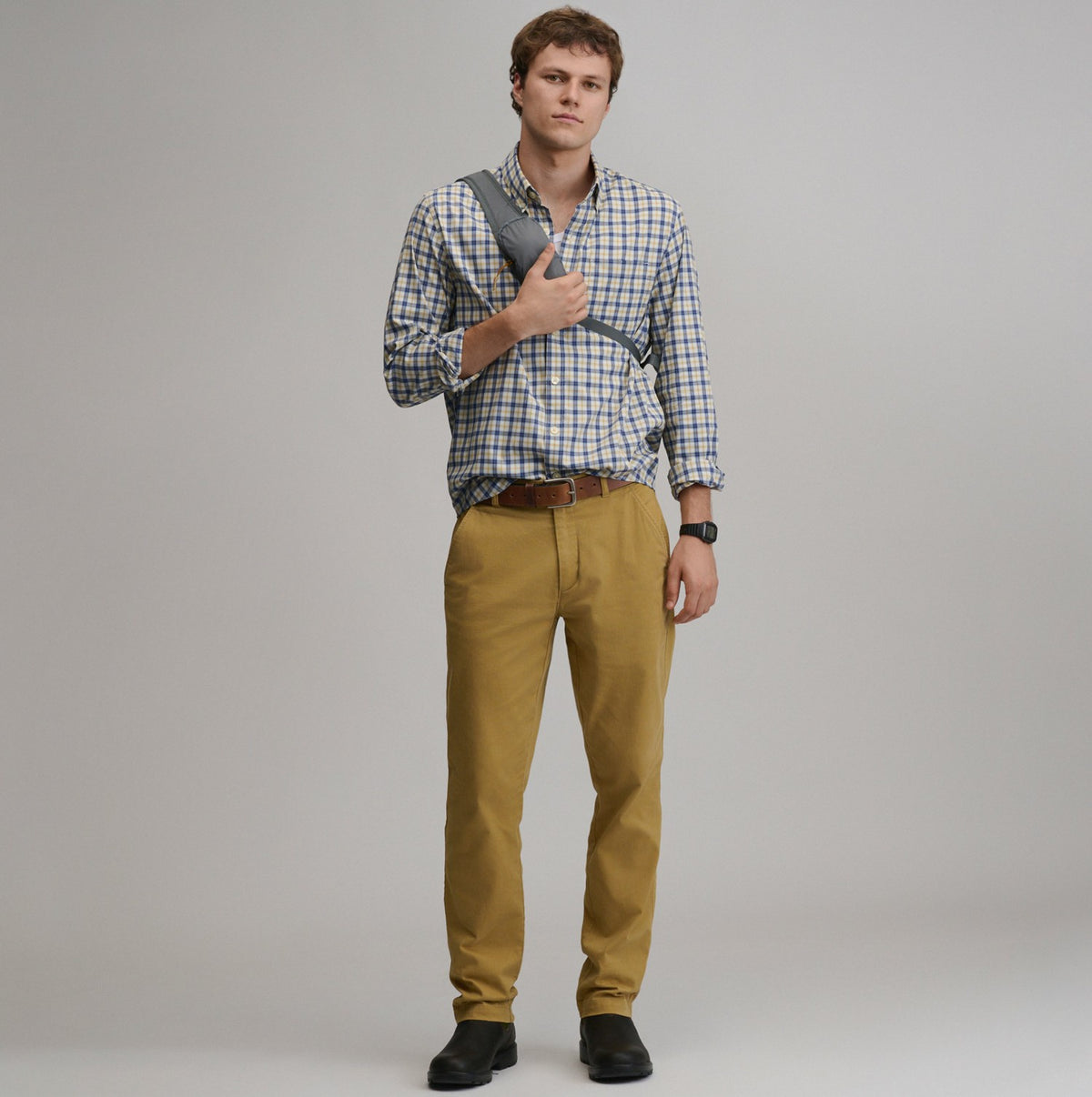 Men's Long-Sleeve Voyager 2.0 Dress Shirt | Eddie Bauer