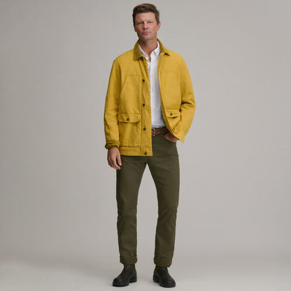 Men's Lined Legend Wash Twill 5-Pocket Pants | Eddie Bauer