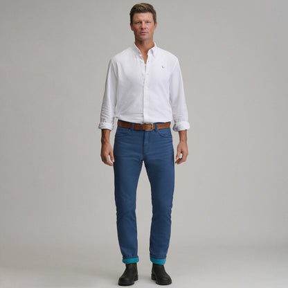 Men's Lined Legend Wash Twill 5-Pocket Pants | Eddie Bauer