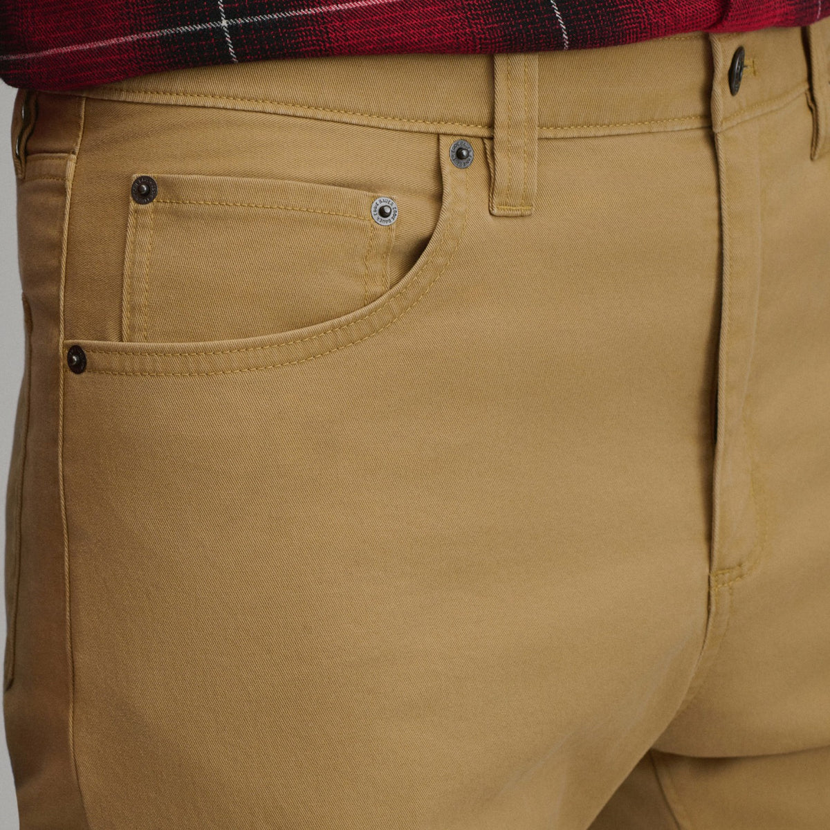 Men's Lined Legend Wash Twill 5-Pocket Pants | Eddie Bauer