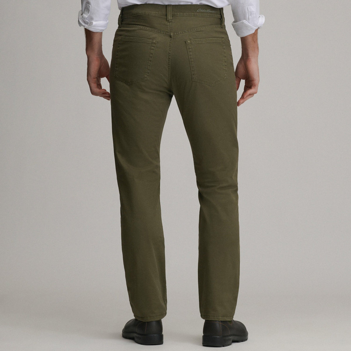 Men's Lined Legend Wash Twill 5-Pocket Pants | Eddie Bauer