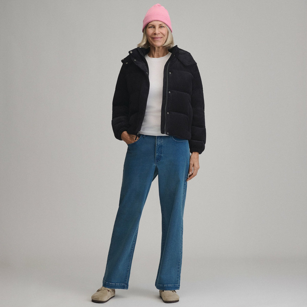 Women's Plush Puff Jacket - Cord | Eddie Bauer