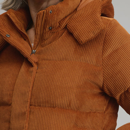 Women's Plush Puff Jacket - Cord | Eddie Bauer