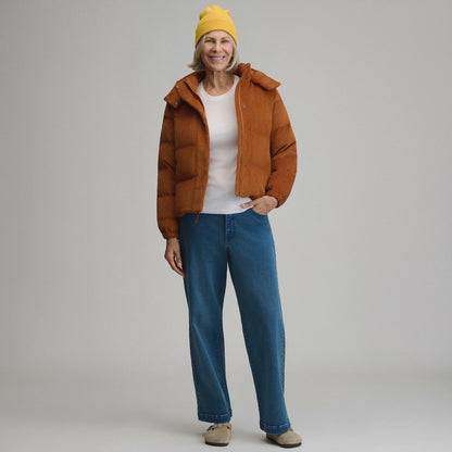 Women's Plush Puff Jacket - Cord | Eddie Bauer