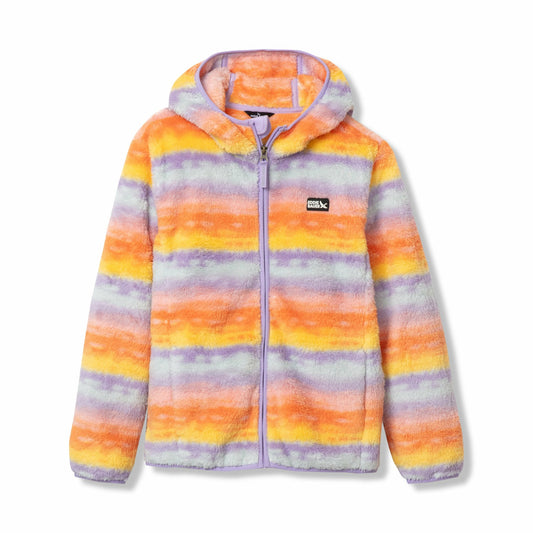Kids Kids Quest Fleece Plush Hooded Jacket - Print | Eddie Bauer