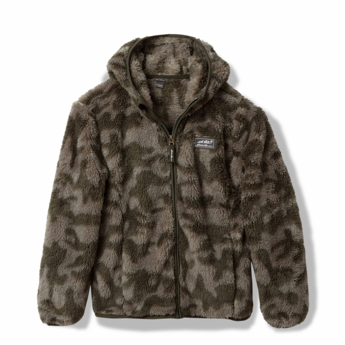 Kids Kids Quest Fleece Plush Hooded Jacket - Print | Eddie Bauer