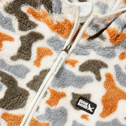 Kids Kids Quest Fleece Plush Hooded Jacket - Print | Eddie Bauer