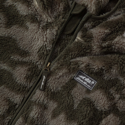 Kids Kids Quest Fleece Plush Hooded Jacket - Print | Eddie Bauer