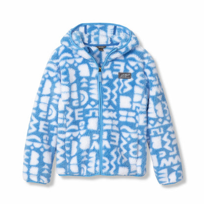 Kids Kids Quest Fleece Plush Hooded Jacket - Print | Eddie Bauer