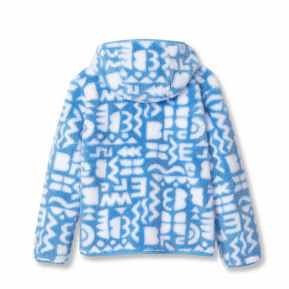 Kids Kids Quest Fleece Plush Hooded Jacket - Print | Eddie Bauer