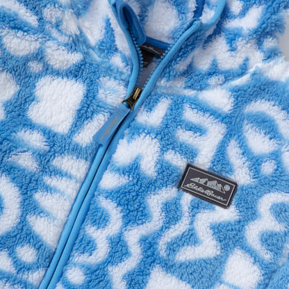 Kids Kids Quest Fleece Plush Hooded Jacket - Print | Eddie Bauer
